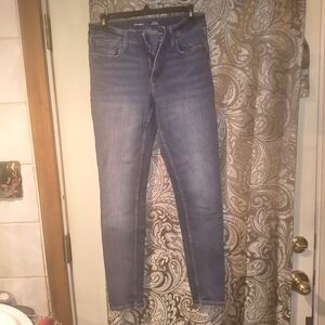 Old Navy Women's Rockstar Super Skinny Mid Rise Jeans Size 10